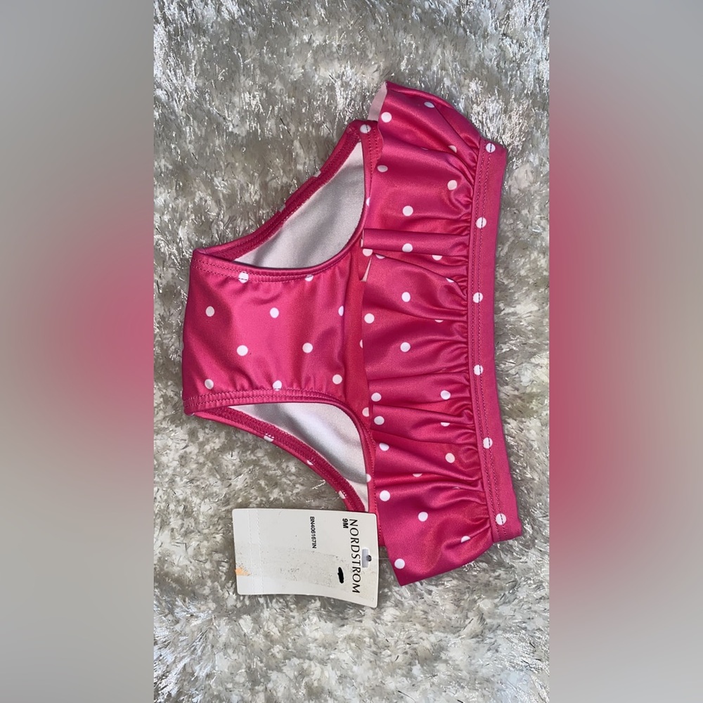 Panache Betty Polka Dot Low Rise Frill Bikini Swimsuit Swim Bottom - Picture 9 of 9